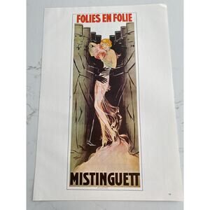 Folies En Folie, Mistinguett, Casino De Paris, Cecile Sorel, Music Hall Posters